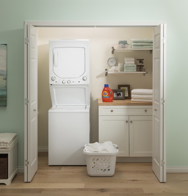 Unitized Spacemaker 2.3 cu. ft. Capacity Washer with Stainless Steel Basket and 4.4 cu. ft. Capacity Electric Dryer view 9