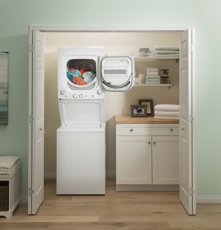 Unitized Spacemaker 2.3 cu. ft. Capacity Washer with Stainless Steel Basket and 4.4 cu. ft. Capacity Electric Dryer view 8