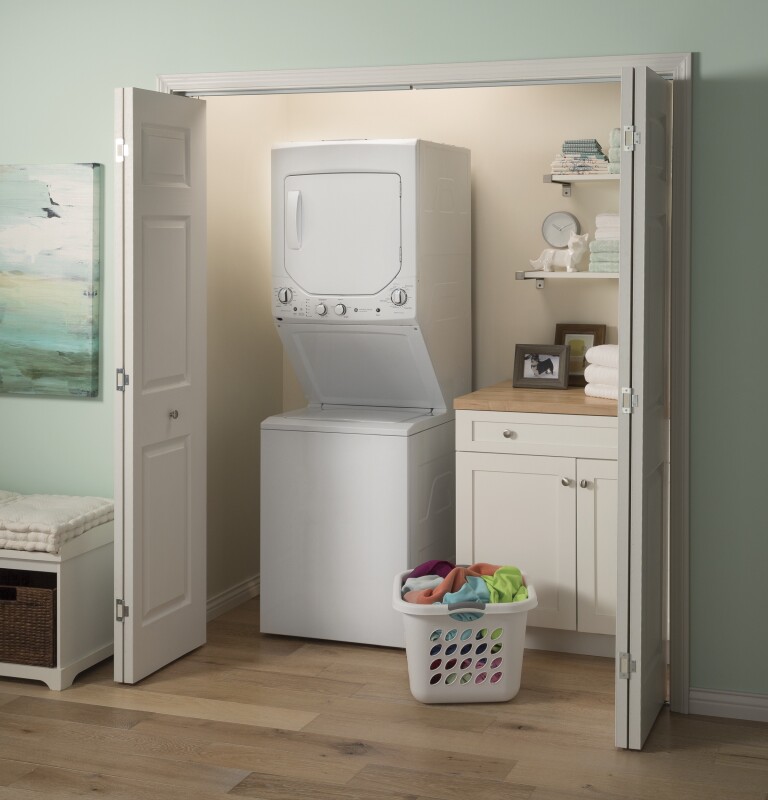 Unitized Spacemaker 2.3 cu. ft. Capacity Washer with Stainless Steel Basket and 4.4 cu. ft. Capacity Electric Dryer view 7