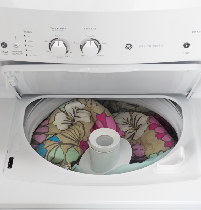 Unitized Spacemaker 3.8 cu. ft. Capacity Washer with Stainless Steel Basket and 5.9 cu. ft. Capacity Electric Dryer view 9