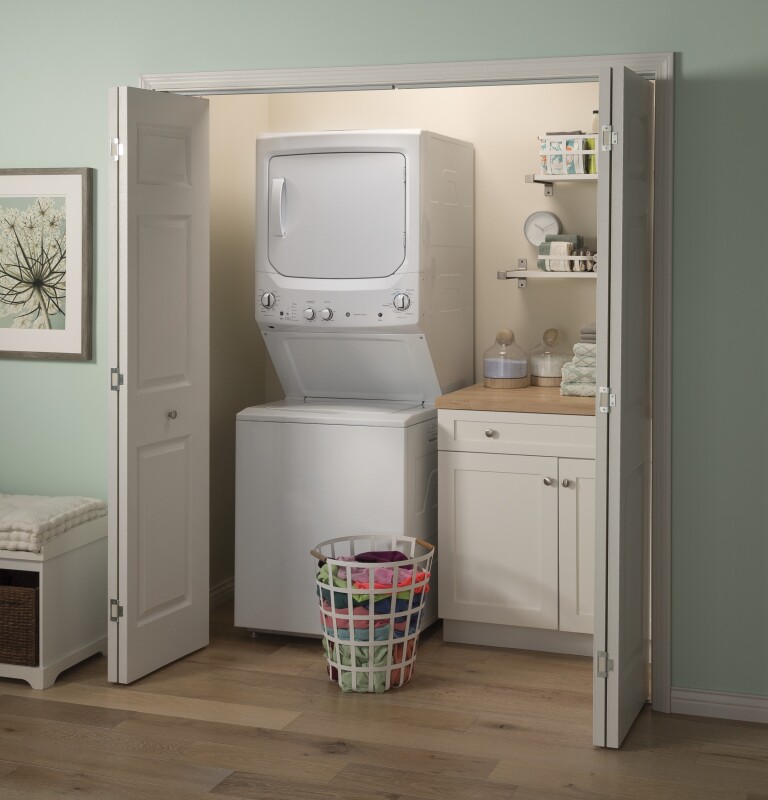 Unitized Spacemaker 3.8 cu. ft. Capacity Washer with Stainless Steel Basket and 5.9 cu. ft. Capacity Electric Dryer view 8