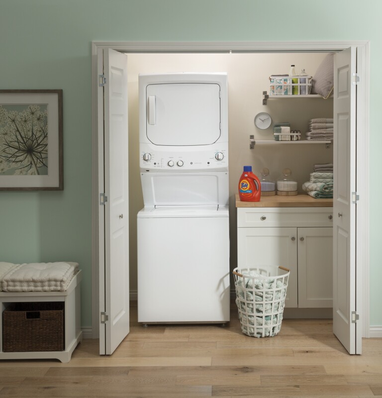 Unitized Spacemaker 3.8 cu. ft. Capacity Washer with Stainless Steel Basket and 5.9 cu. ft. Capacity Electric Dryer view 6