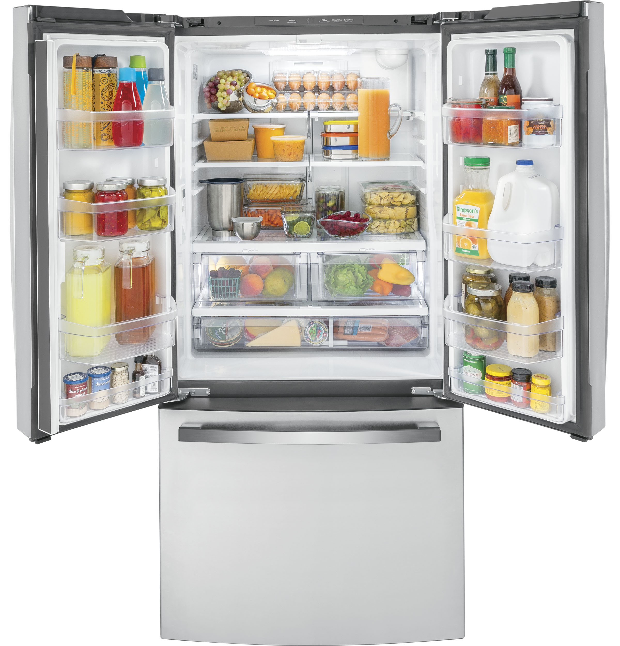 18.6 Cu. Ft. Counter-Depth French-Door Refrigerator view 3