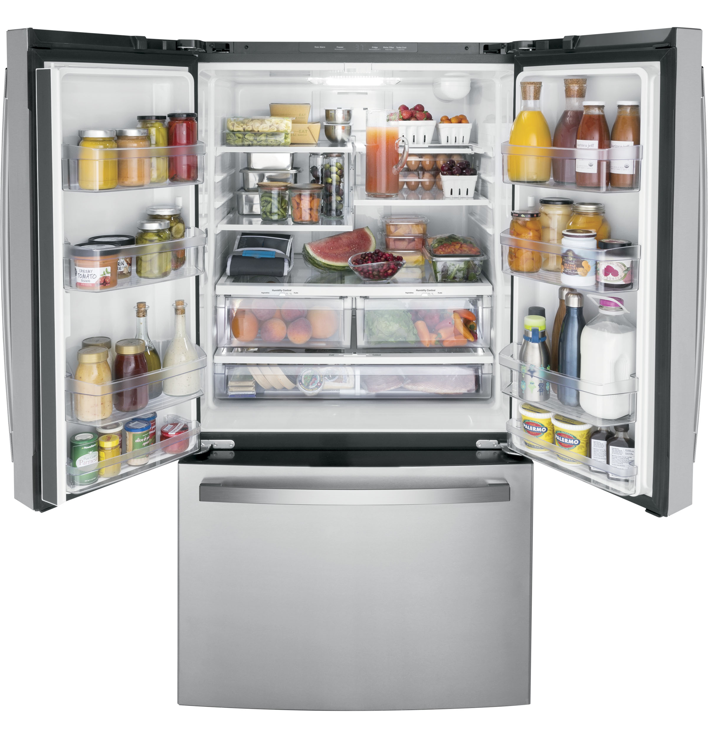 21.9 Cu. Ft. Fingerprint Resistant Counter-Depth French-Door Refrigerator view 2