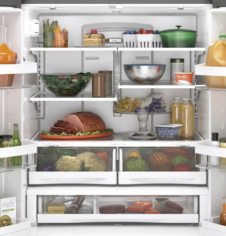 23.1 Cu. Ft. Counter-Depth Fingerprint Resistant French-Door Refrigerator view 9