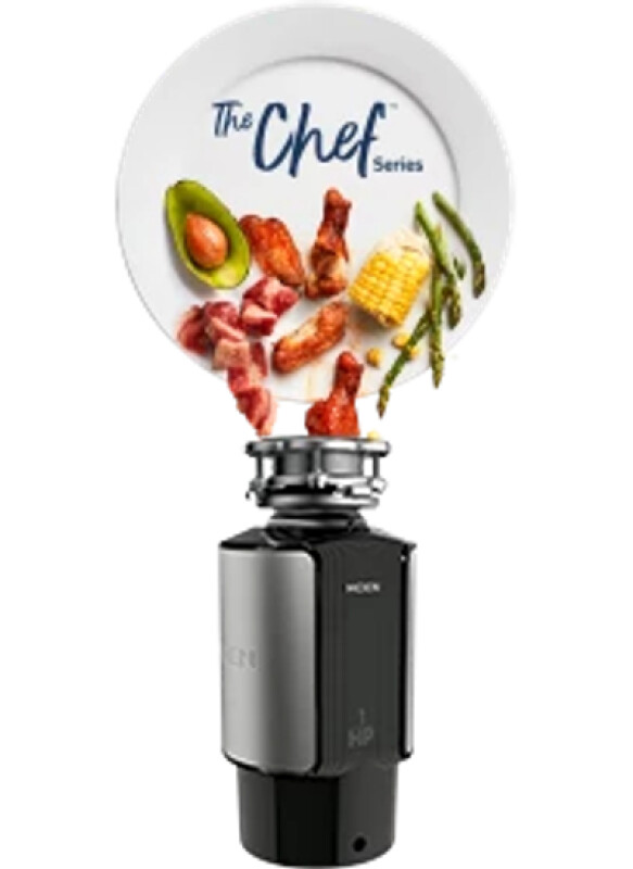 Gx Series Chef Series 1 Horsepower Garbage Disposal GX100C, product image 2 of 8