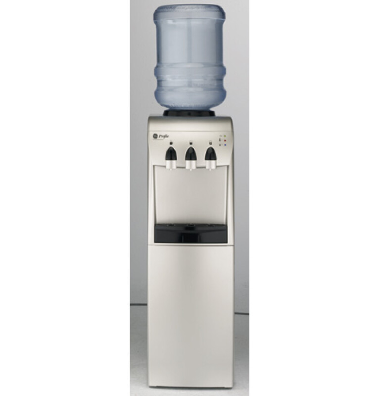 Hot and Cold Free-Standing Water Dispenser with Integrated Refreshment Chiller GXCF25HBS
