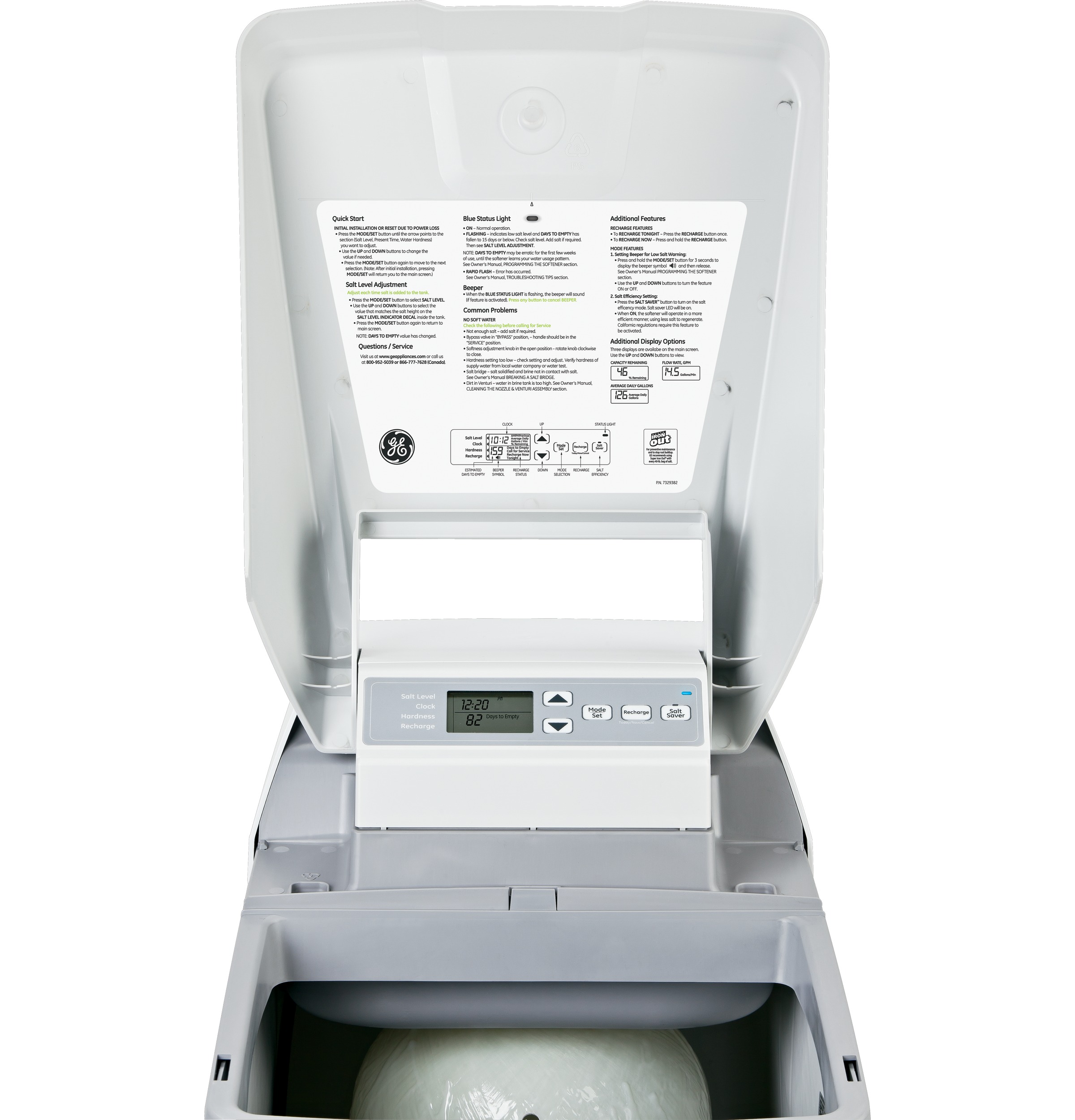 45,000 Grain Water Softener GXSH45V