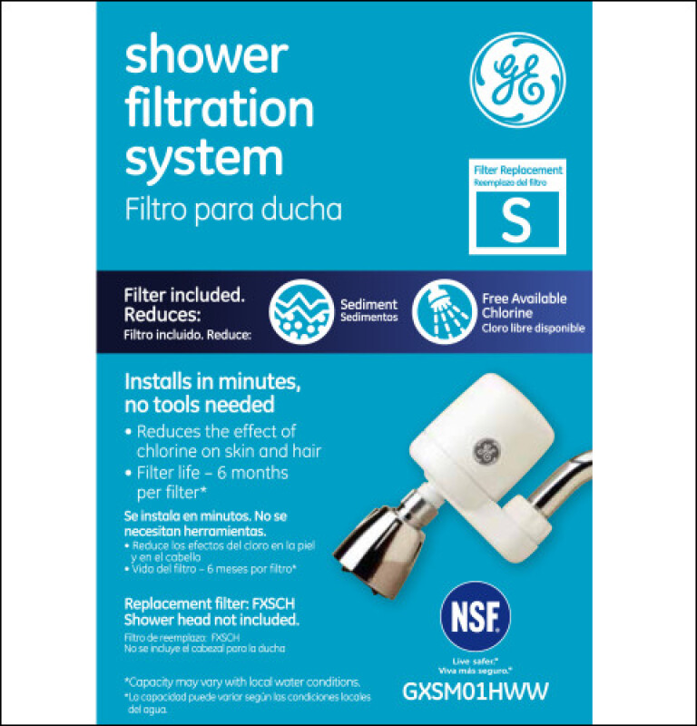 Universal Shower Filtration System GXSM01HWW, product image 3 of 4