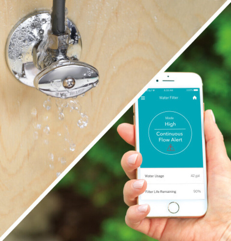 Smart Whole House Leak Detection & Water Filtration System GXWH70M
