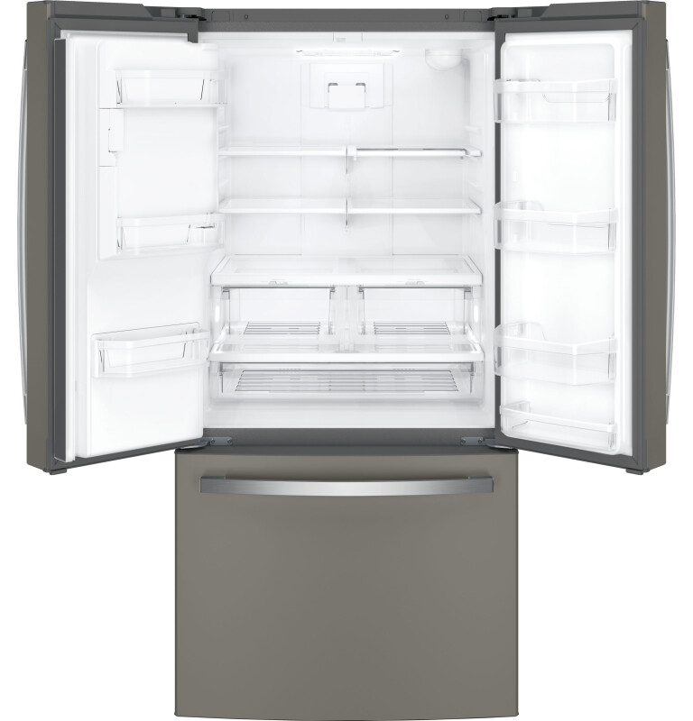 17.5 Cu. Ft. Counter-Depth French-Door Refrigerator GYE18JMLES, product image 3 of 12