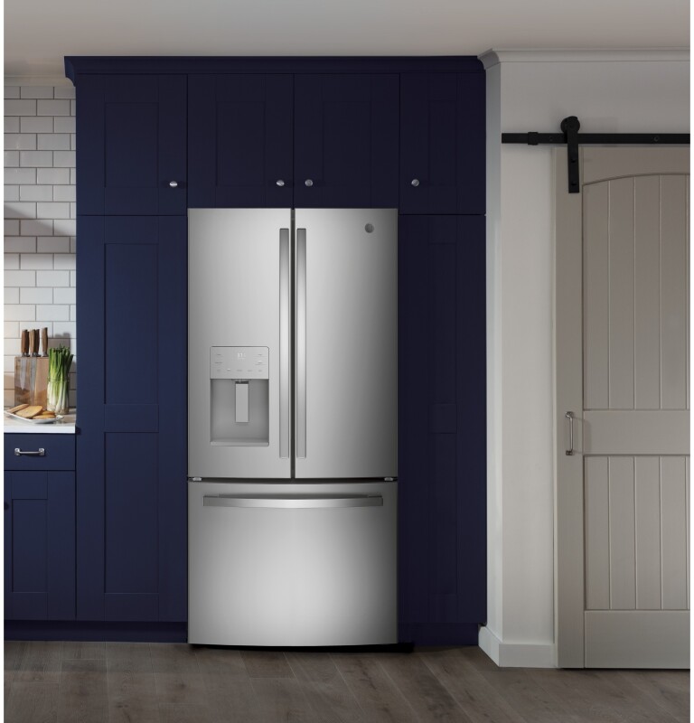 17.5 Cu. Ft. Counter-Depth French-Door Refrigerator GYE18JSLSS, product image 10 of 11
