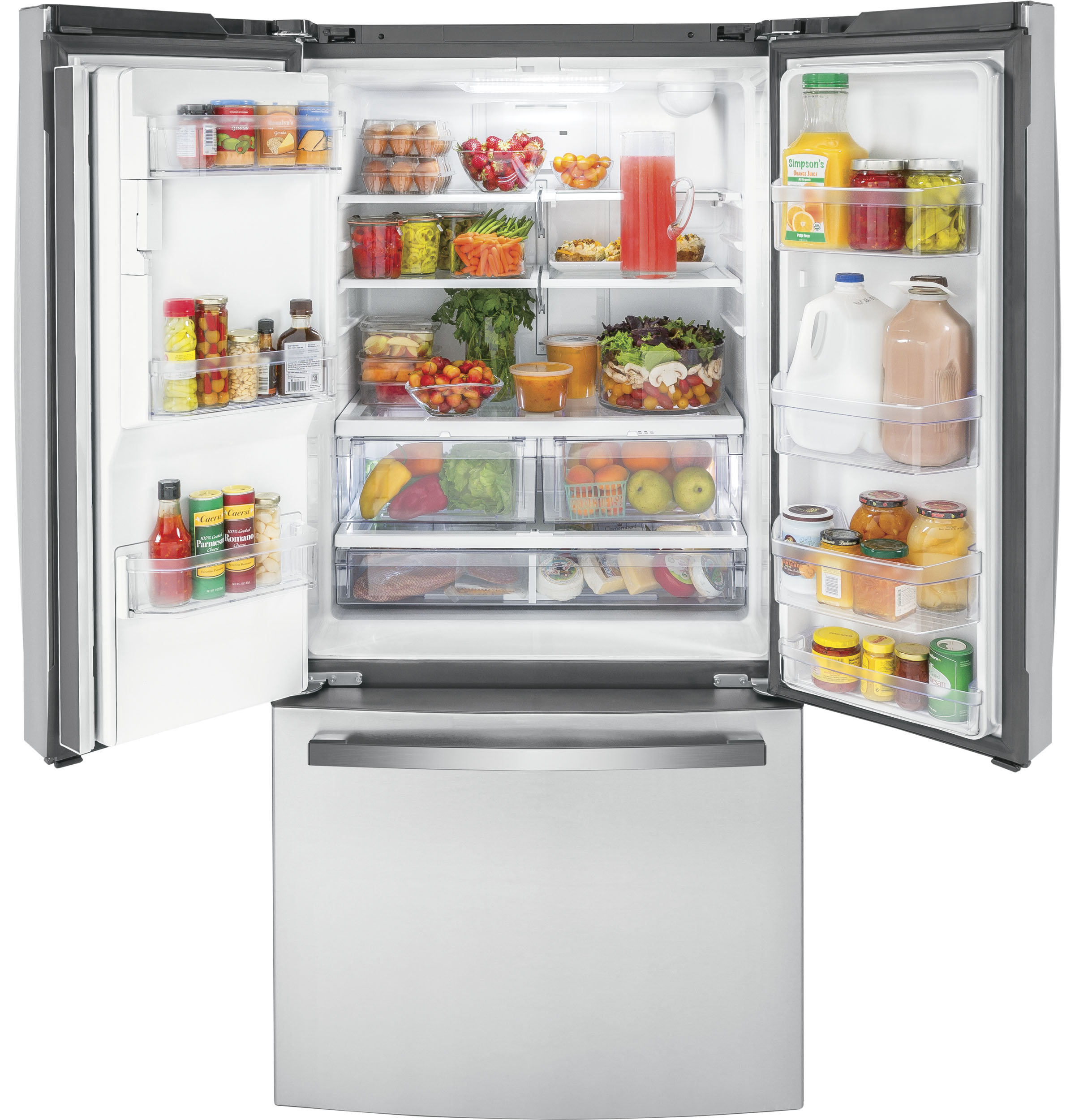 17.5 Cu. Ft. Counter-Depth French-Door Refrigerator view 2