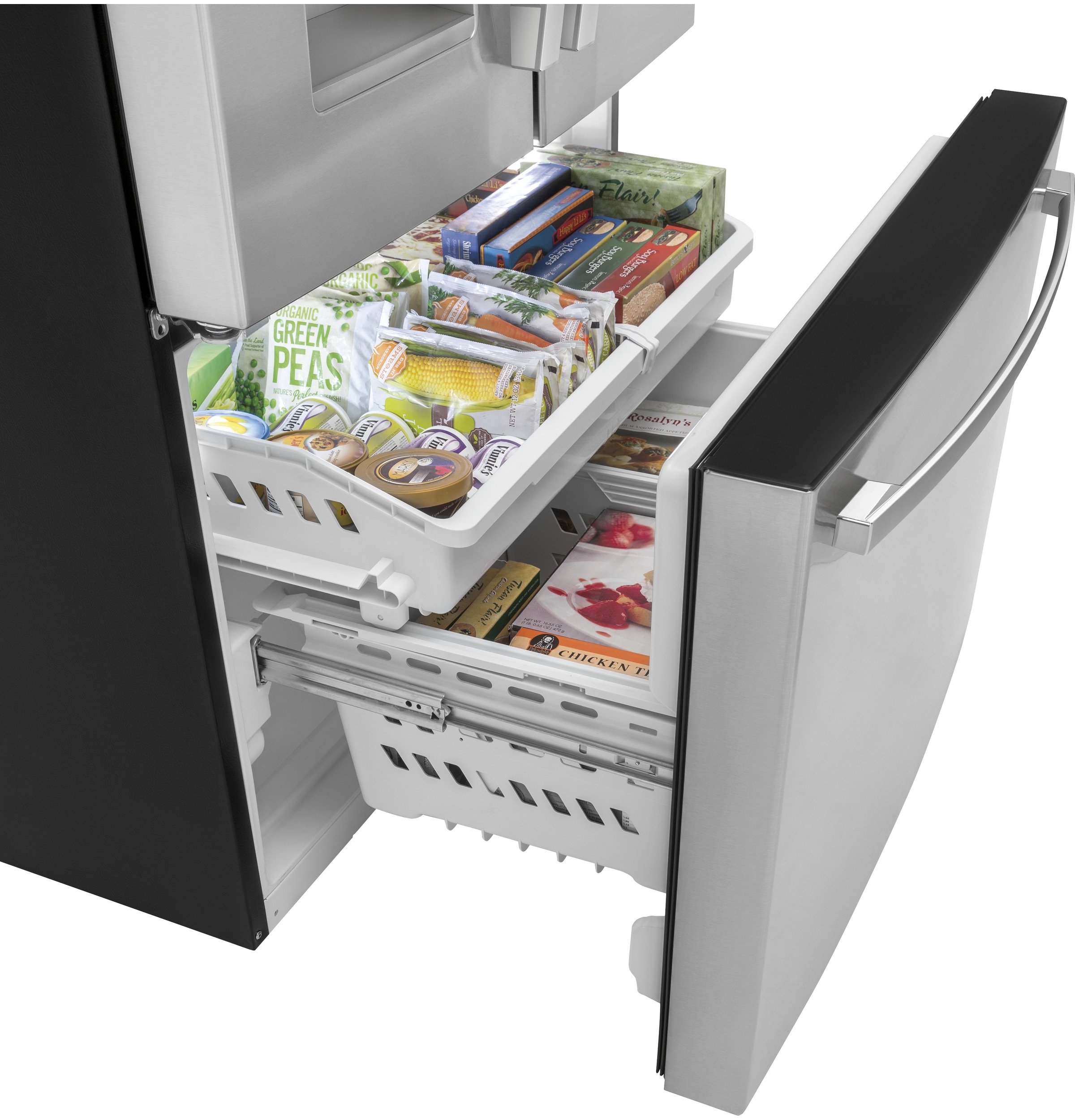 17.5 Cu. Ft. Counter-Depth French-Door Refrigerator view 4