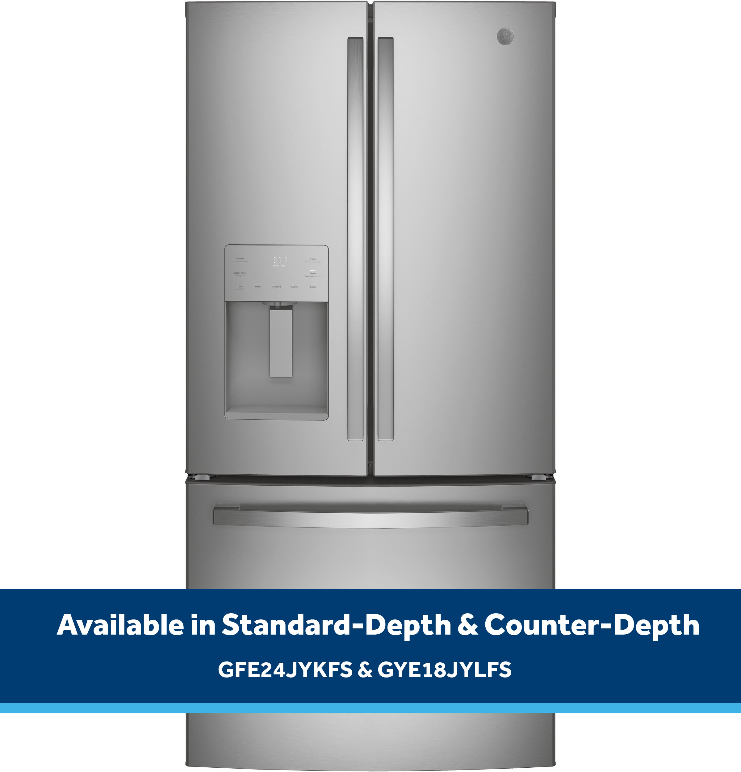 17.5 Cu. Ft. Counter-Depth French-Door Refrigerator view 10