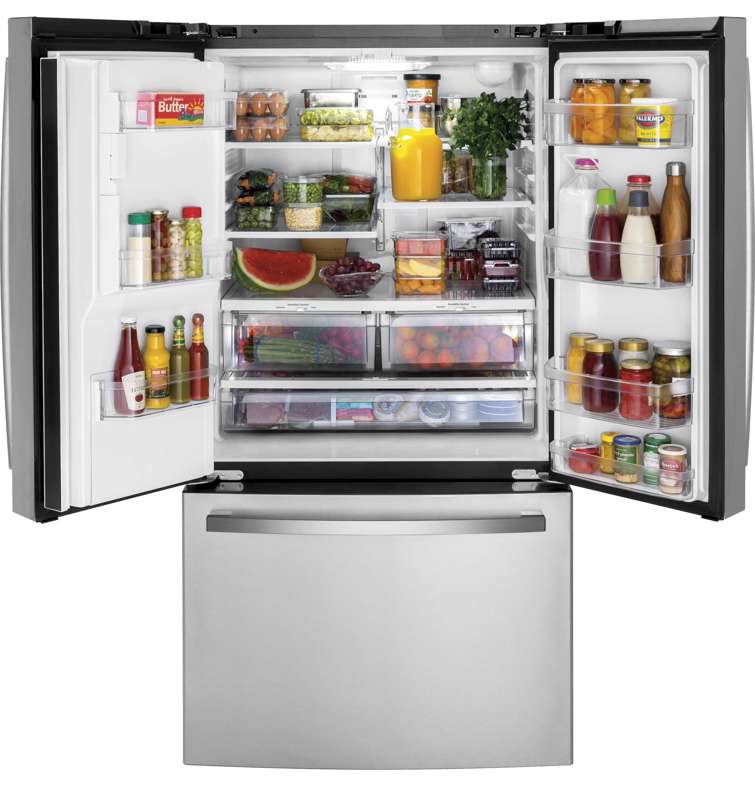 20.6 Cu. Ft. Fingerprint Resistant Counter-Depth French-Door Refrigerator view 2