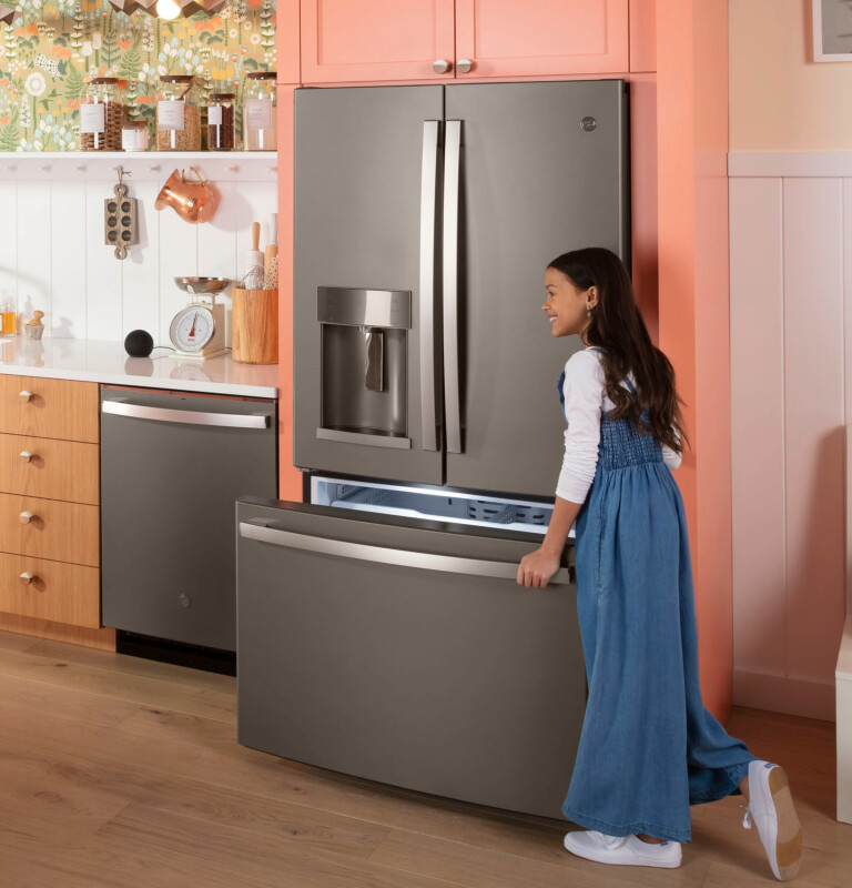 22.1 Cu. Ft. Counter-Depth French-Door Refrigerator view 12