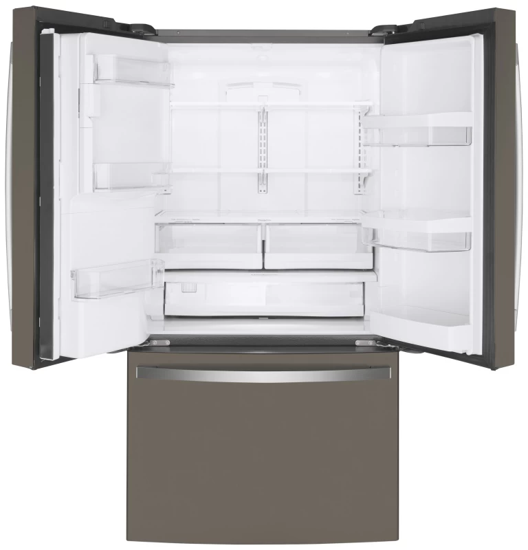 ENERGY STAR 22.1 Cu. Ft. Counter-Depth French-Door Refrigerator GYE22GMNES
