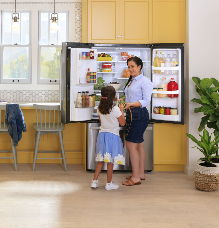 22.1 Cu. Ft. Counter-Depth Fingerprint Resistant French-Door Refrigerator view 4