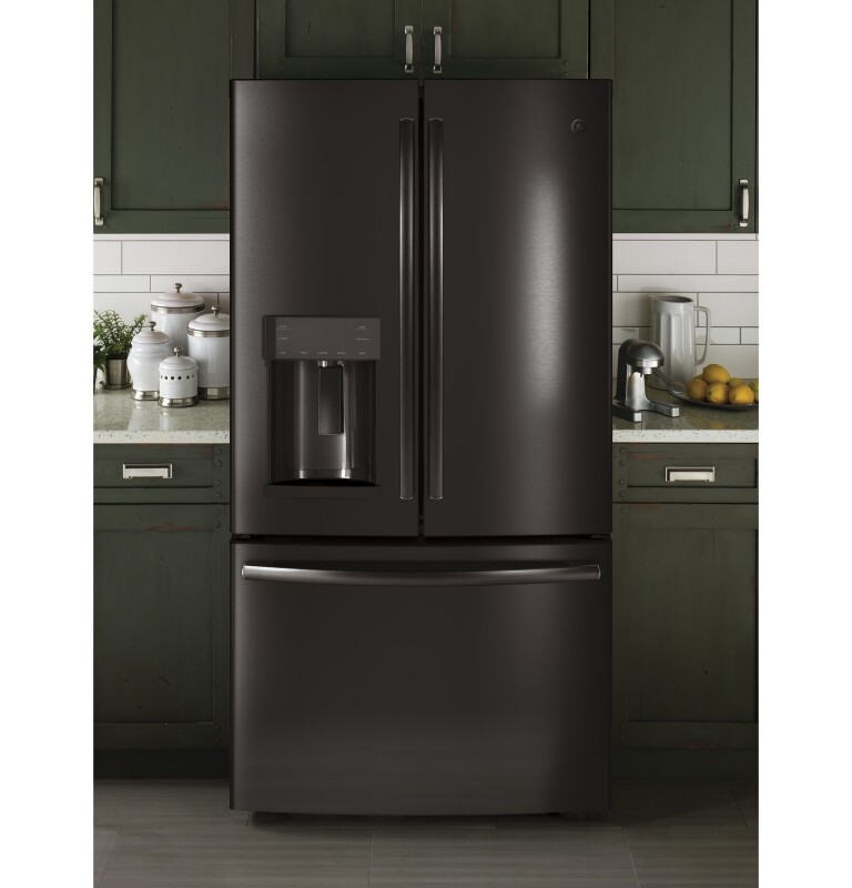 22.1 Cu. Ft. Counter-Depth French-Door Refrigerator GYE22HBLTS, product image 5 of 12