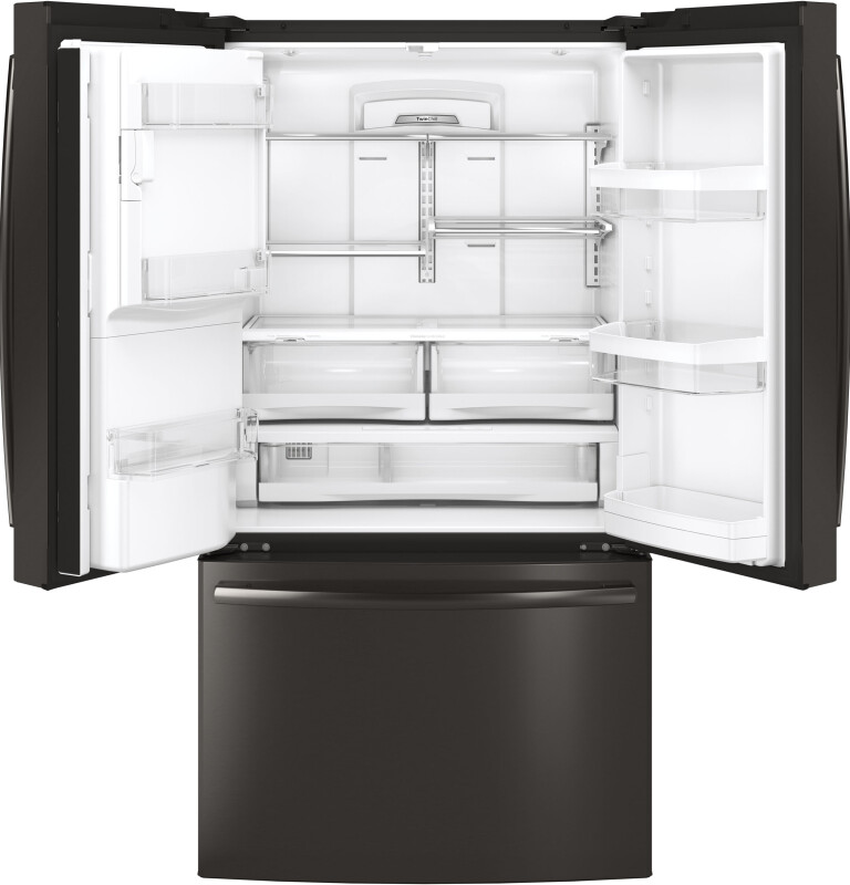 22.1 Cu. Ft. Counter-Depth French-Door Refrigerator GYE22HBLTS, product image 8 of 12