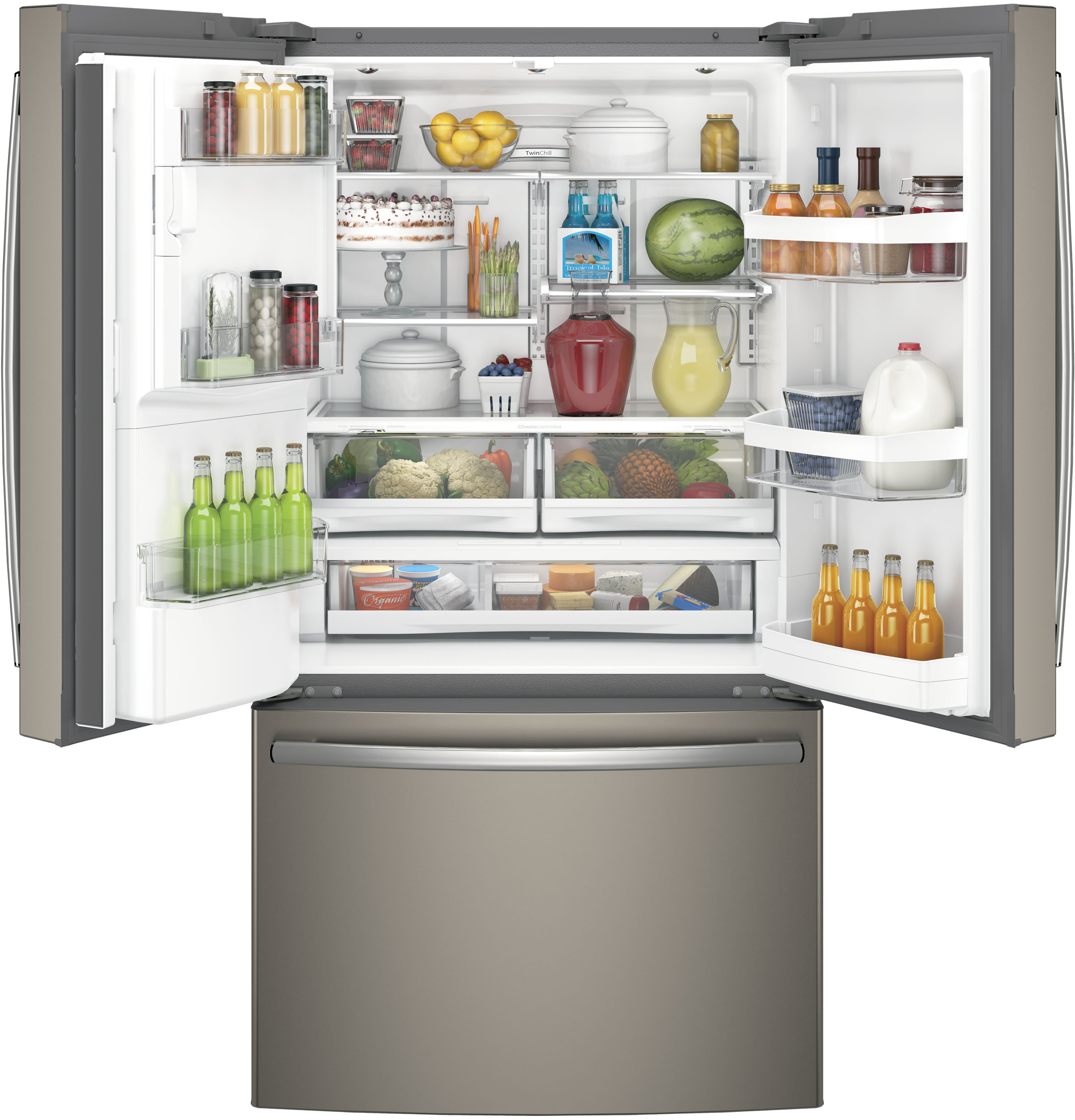 22.1 Cu. Ft. Counter-Depth French-Door Refrigerator GYE22HMKES