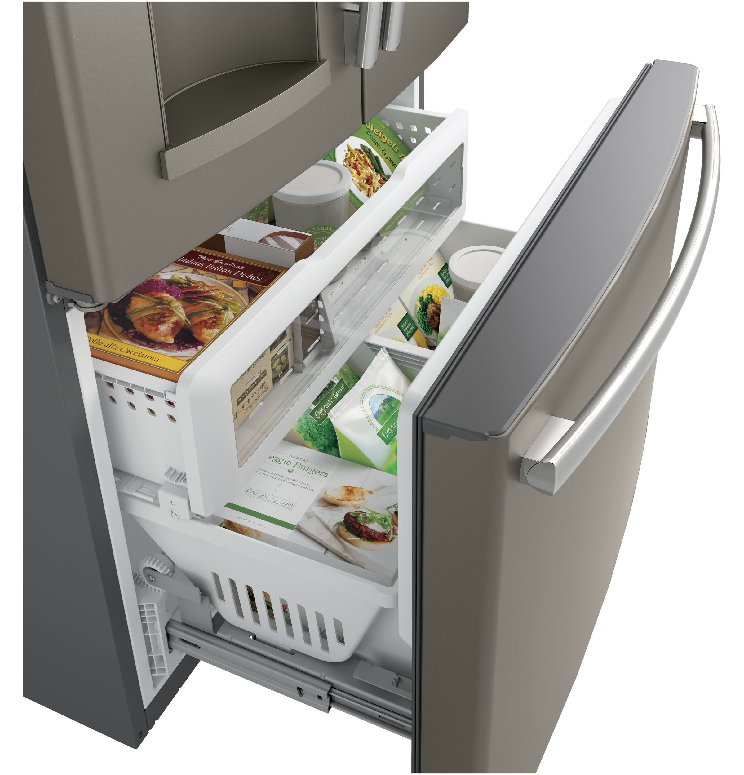22.1 Cu. Ft. Counter-Depth French-Door Refrigerator GYE22HMKES