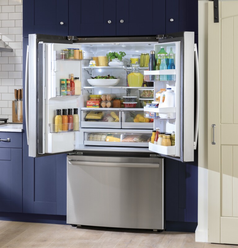22.1 Cu. Ft. Counter-Depth French-Door Refrigerator GYE22HSKSS, product image 19 of 24