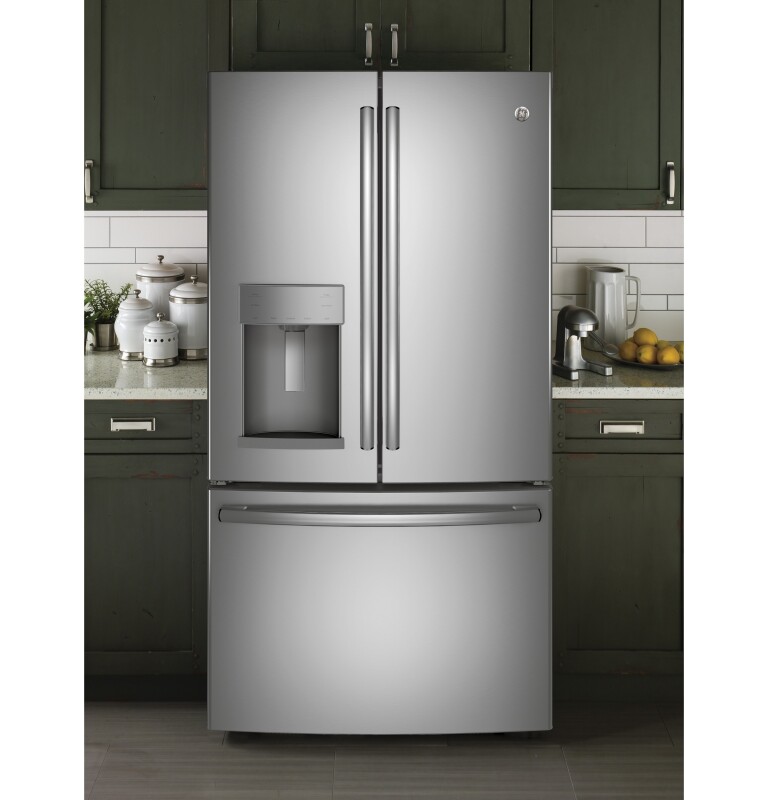 22.2 Cu. Ft. Counter-Depth French-Door Refrigerator GYS22GSNSS