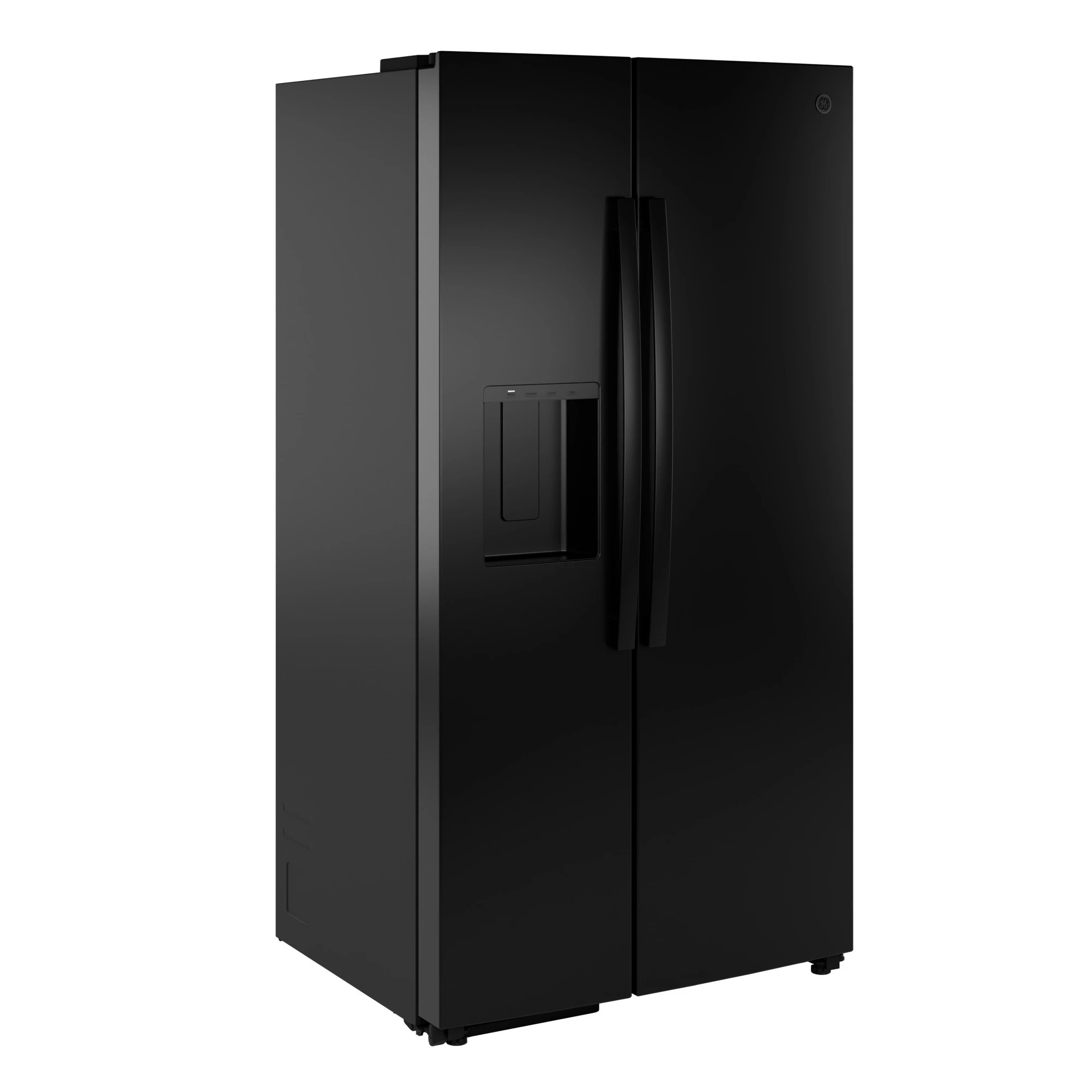 23.6 Cu. Ft. Counter-Depth Side-By-Side Refrigerator with Extra Tall Dispenser and In-Door Icemaker GZE24NGYBB