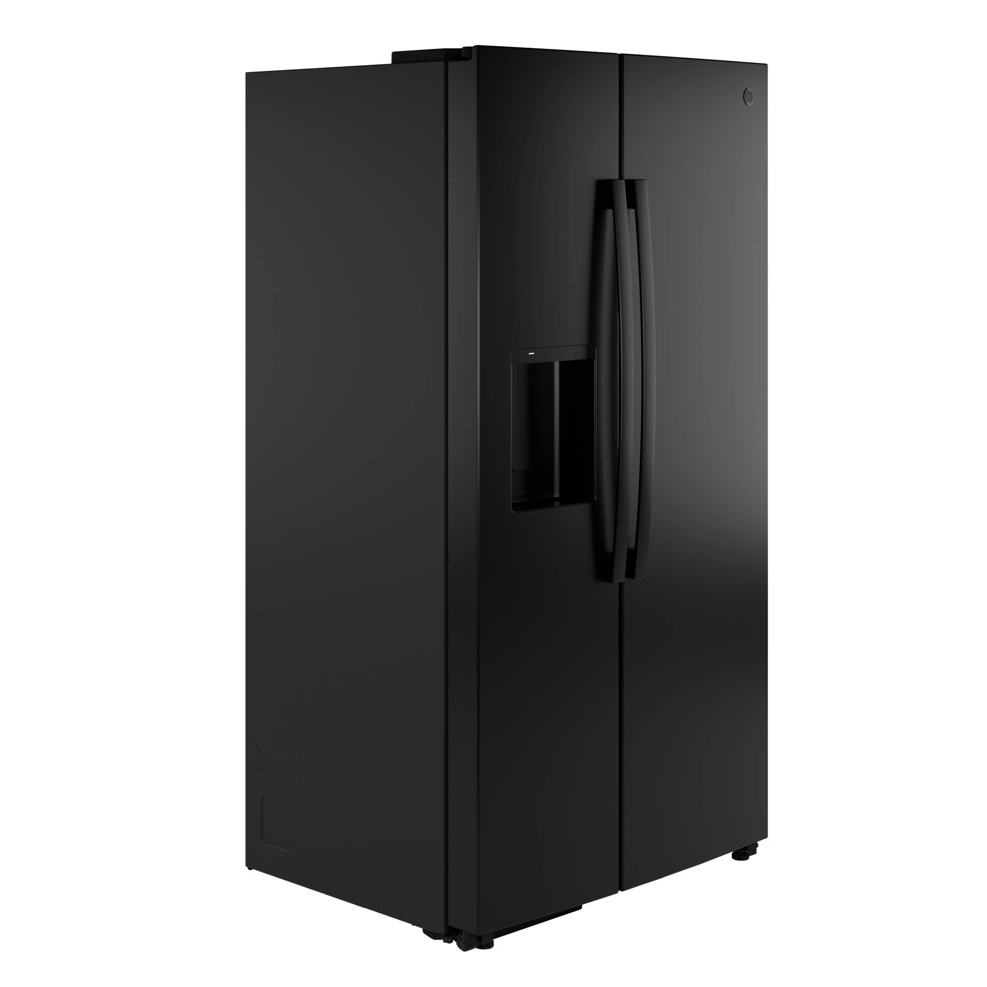 23.6 Cu. Ft. Counter-Depth Side-By-Side Refrigerator with Extra Tall Dispenser and In-Door Icemaker GZE24NGYBB