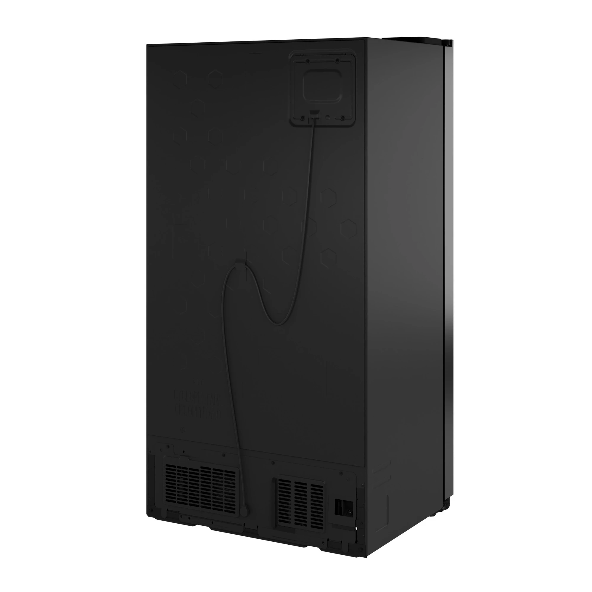 23.6 Cu. Ft. Counter-Depth Side-By-Side Refrigerator with Extra Tall Dispenser and In-Door Icemaker GZE24NGYBB