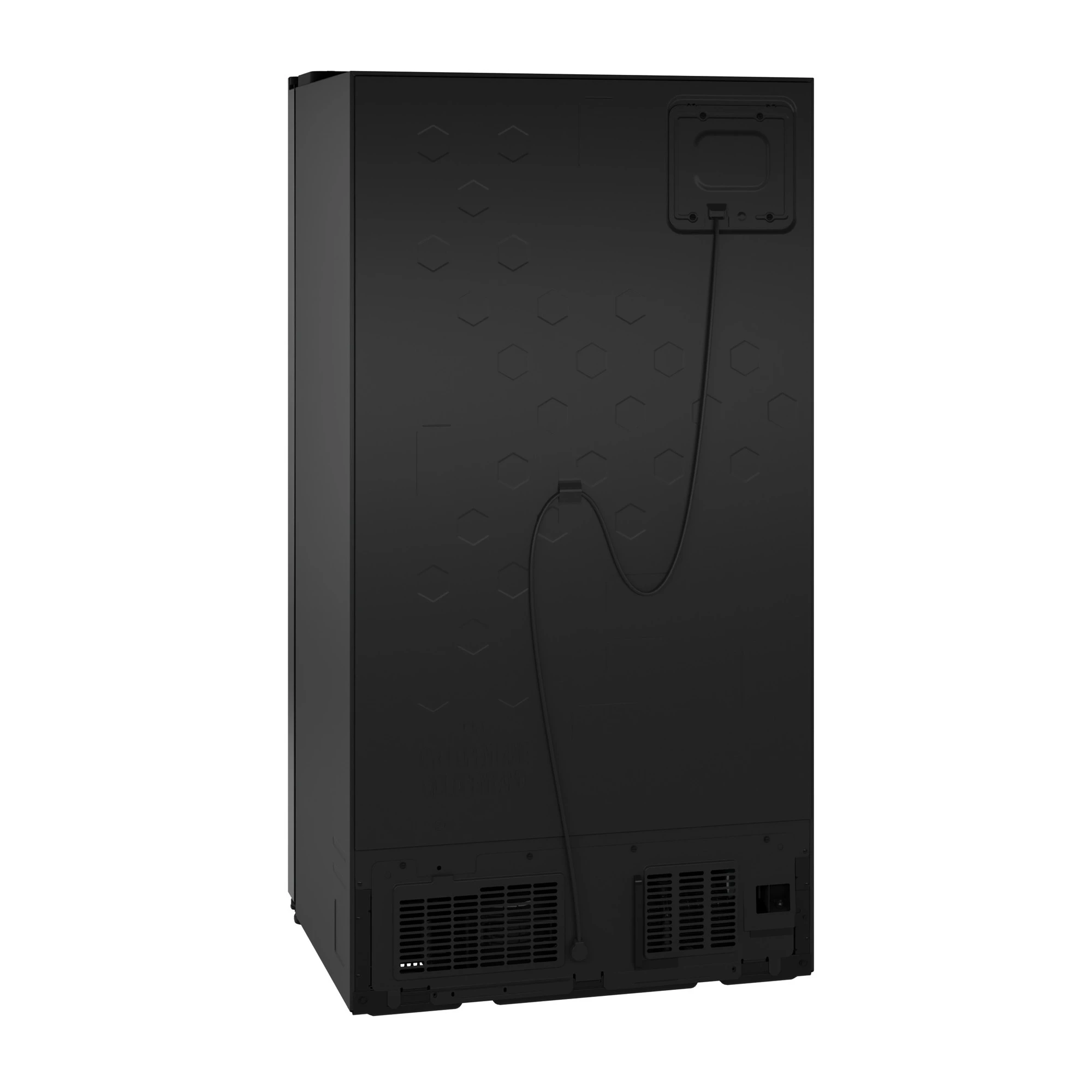 23.6 Cu. Ft. Counter-Depth Side-By-Side Refrigerator with Extra Tall Dispenser and In-Door Icemaker GZE24NGYBB