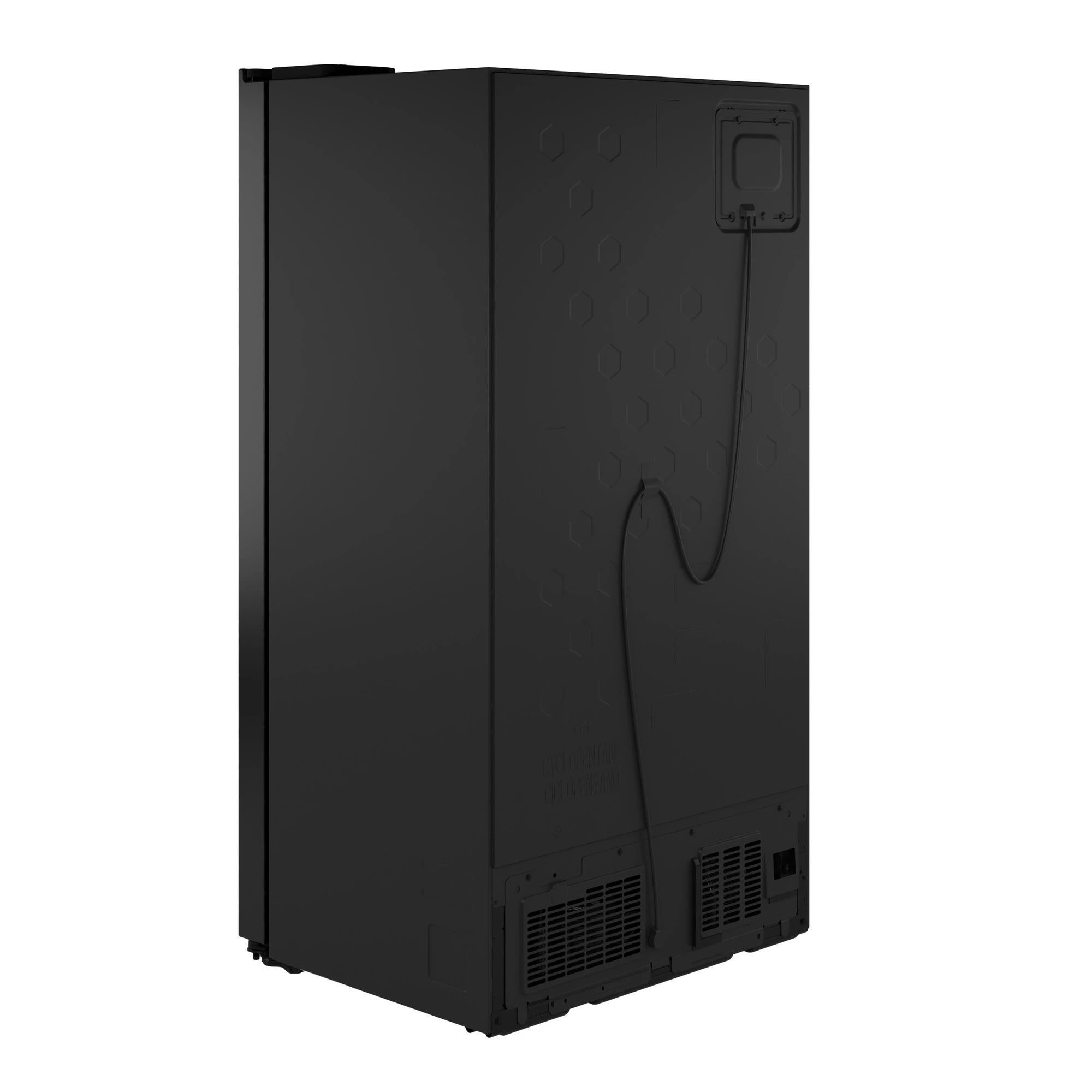 23.6 Cu. Ft. Counter-Depth Side-By-Side Refrigerator with Extra Tall Dispenser and In-Door Icemaker GZE24NGYBB