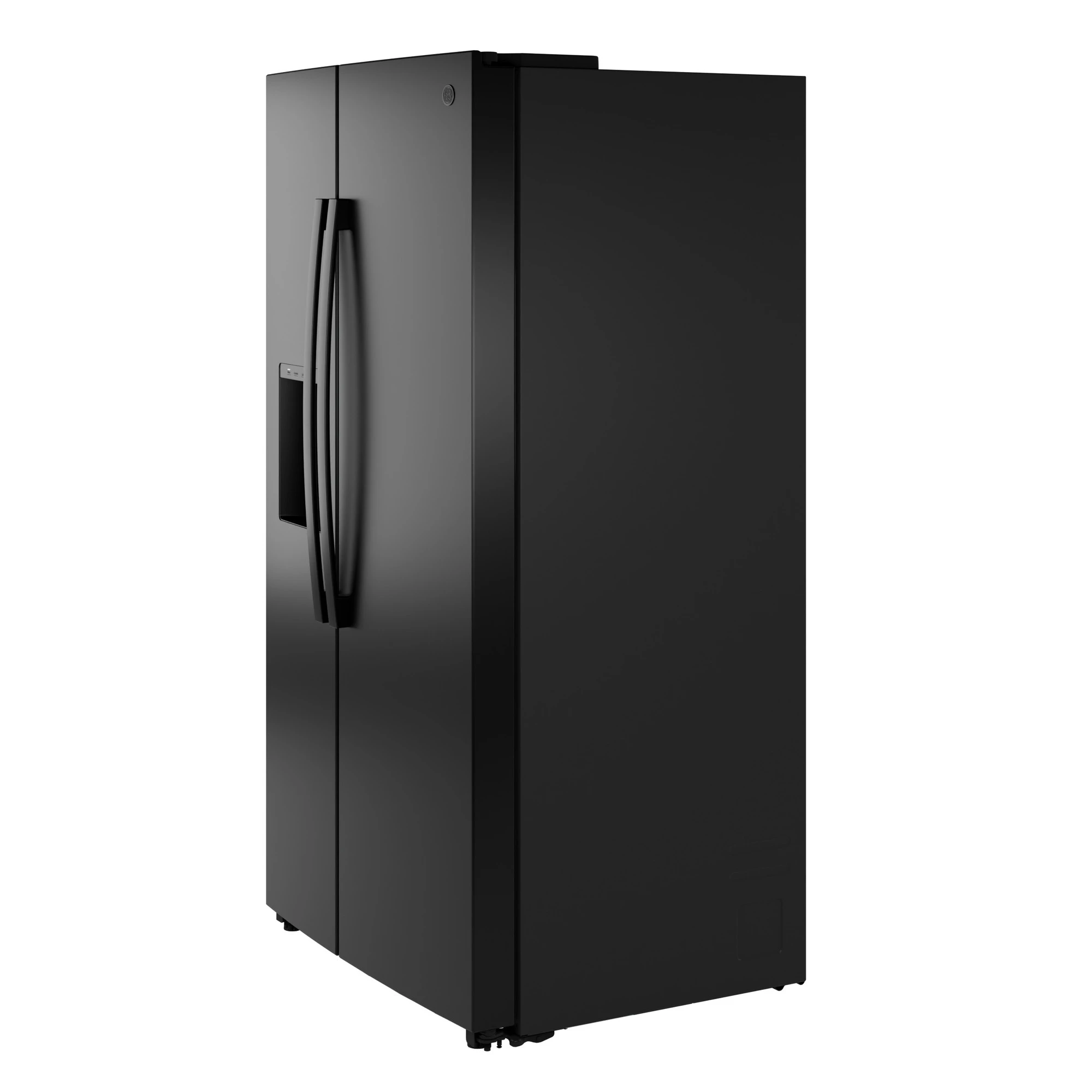 23.6 Cu. Ft. Counter-Depth Side-By-Side Refrigerator with Extra Tall Dispenser and In-Door Icemaker GZE24NGYBB