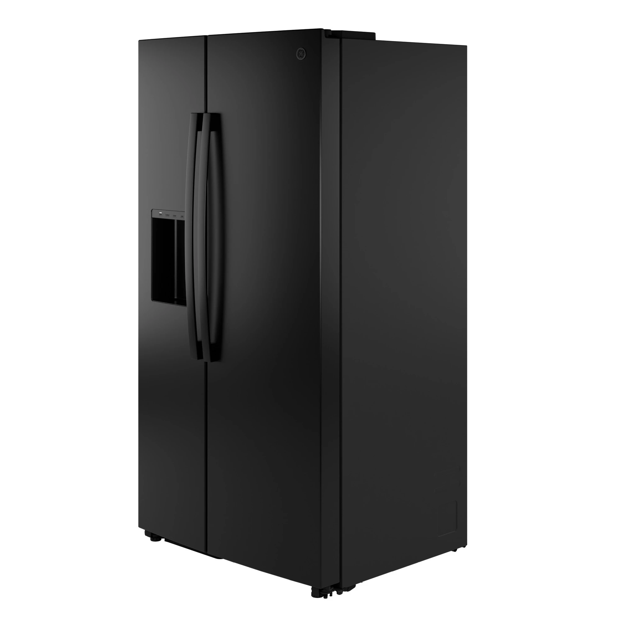 23.6 Cu. Ft. Counter-Depth Side-By-Side Refrigerator with Extra Tall Dispenser and In-Door Icemaker GZE24NGYBB