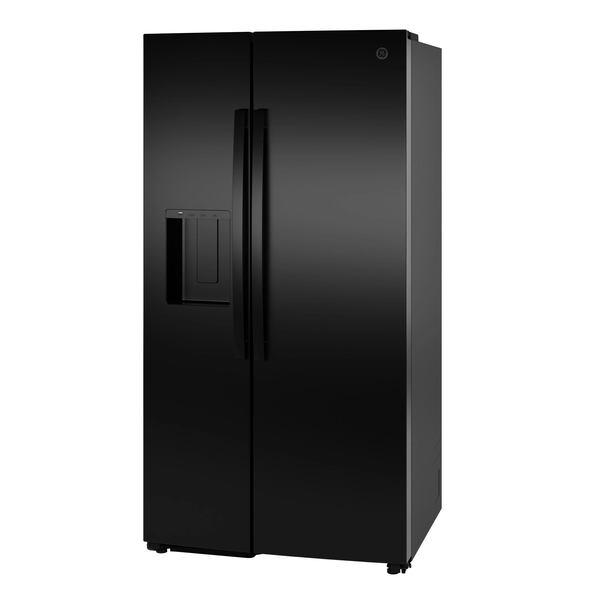 23.6 Cu. Ft. Counter-Depth Side-By-Side Refrigerator with Extra Tall Dispenser and In-Door Icemaker GZE24NGYBB