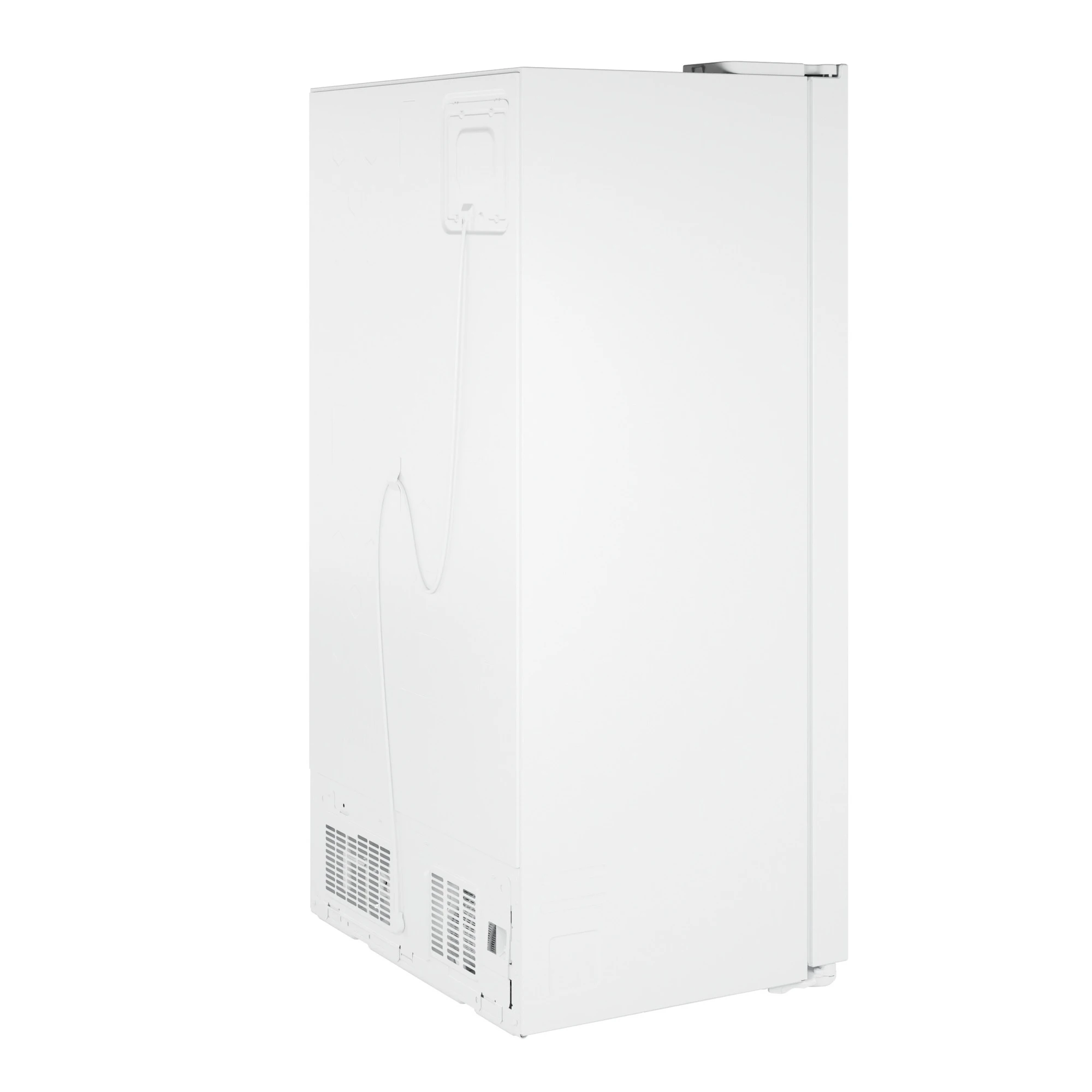 23.6 Cu. Ft. Counter-Depth Side-By-Side Refrigerator with Extra Tall Dispenser and In-Door Icemaker GZE24NGYWW