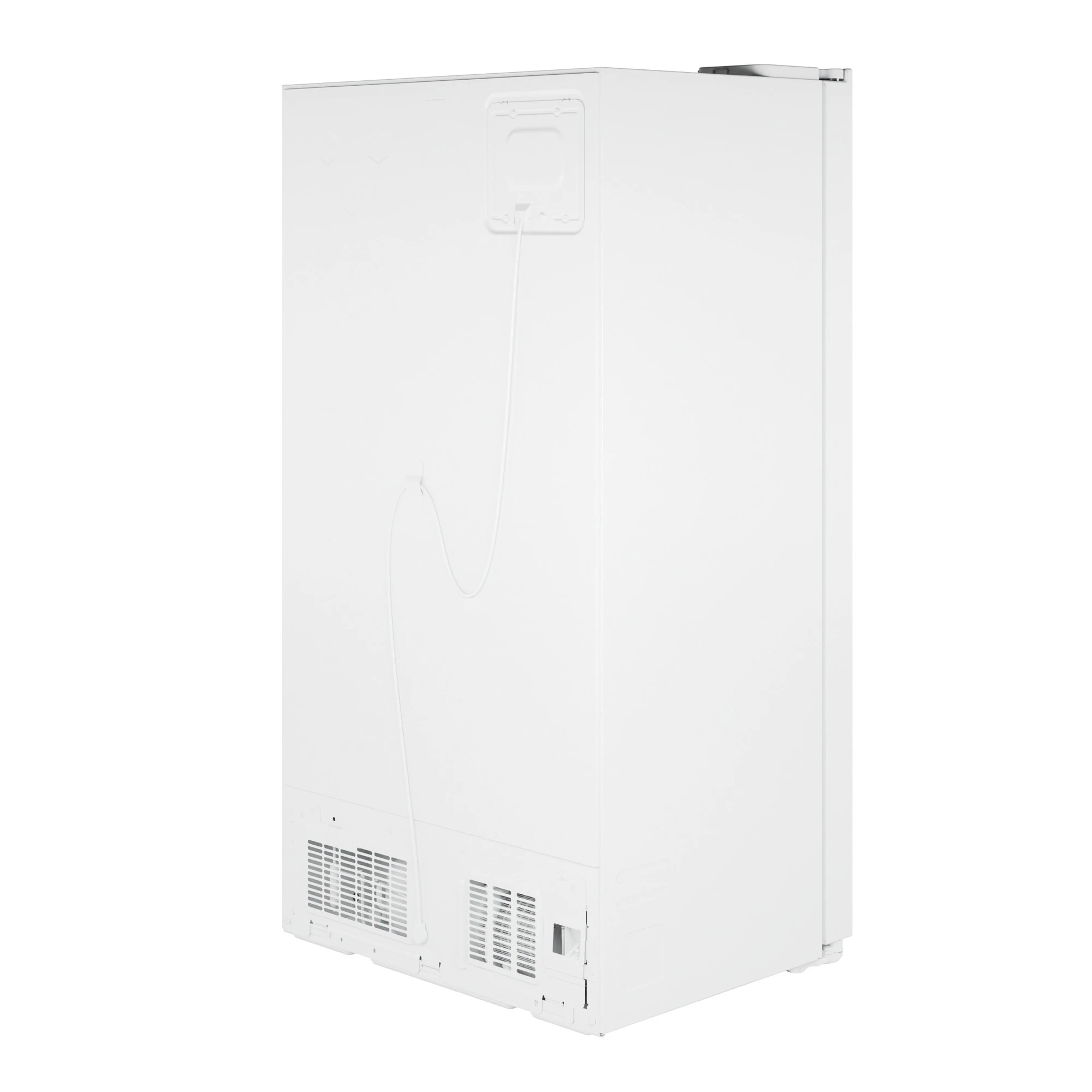 23.6 Cu. Ft. Counter-Depth Side-By-Side Refrigerator with Extra Tall Dispenser and In-Door Icemaker GZE24NGYWW