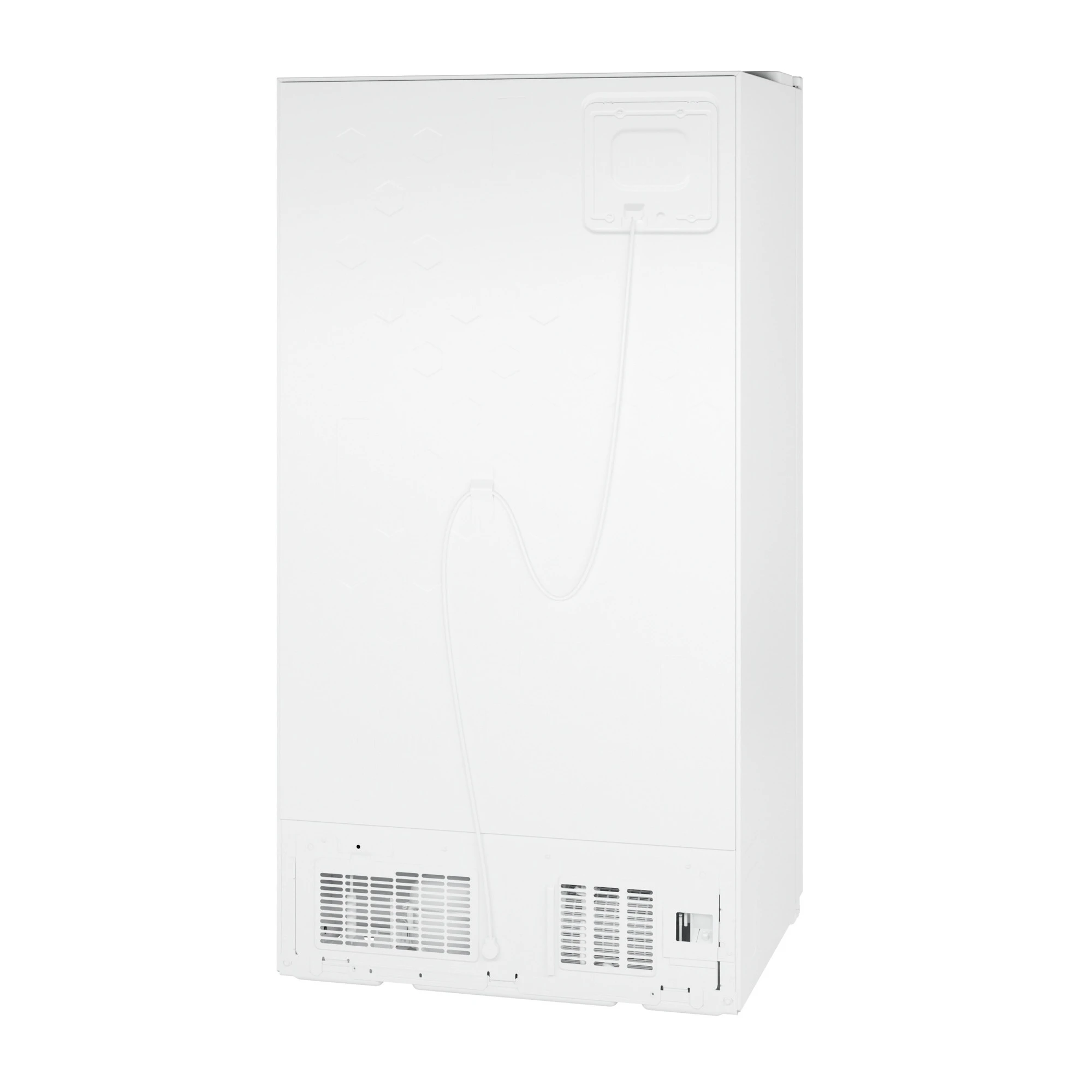 23.6 Cu. Ft. Counter-Depth Side-By-Side Refrigerator with Extra Tall Dispenser and In-Door Icemaker GZE24NGYWW