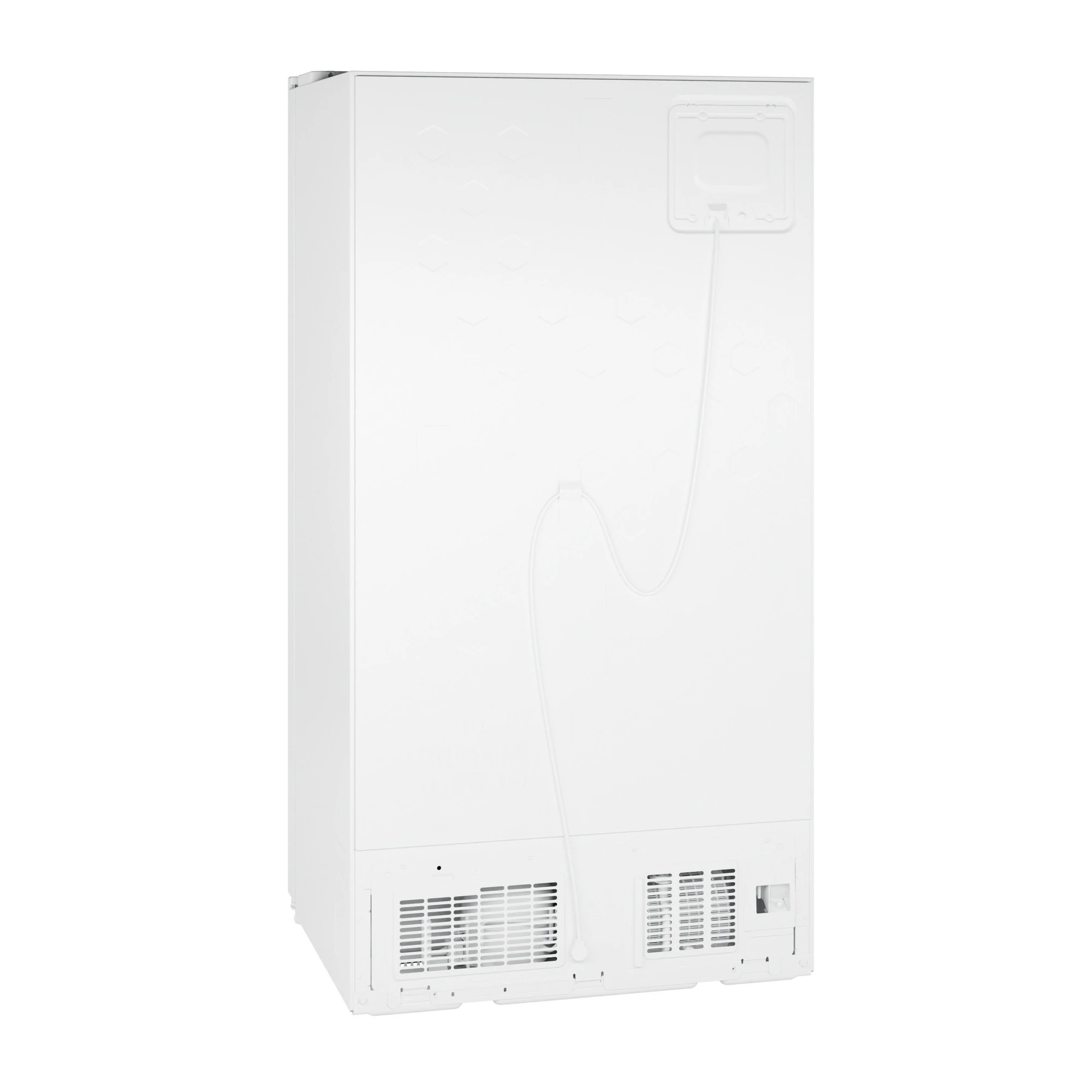 23.6 Cu. Ft. Counter-Depth Side-By-Side Refrigerator with Extra Tall Dispenser and In-Door Icemaker GZE24NGYWW