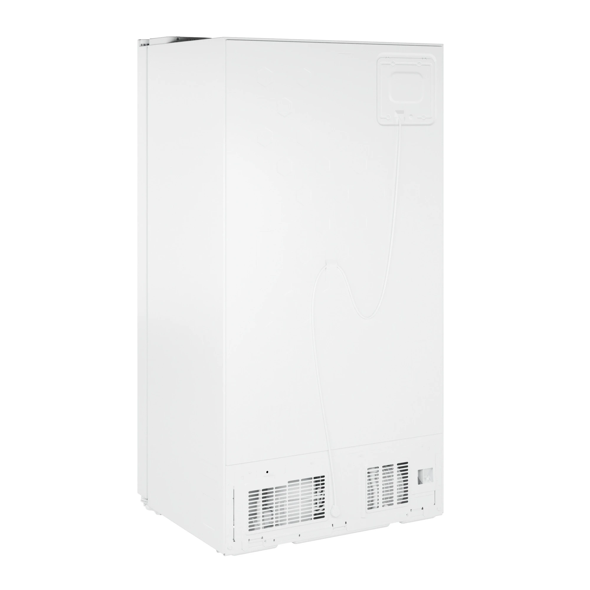 23.6 Cu. Ft. Counter-Depth Side-By-Side Refrigerator with Extra Tall Dispenser and In-Door Icemaker GZE24NGYWW