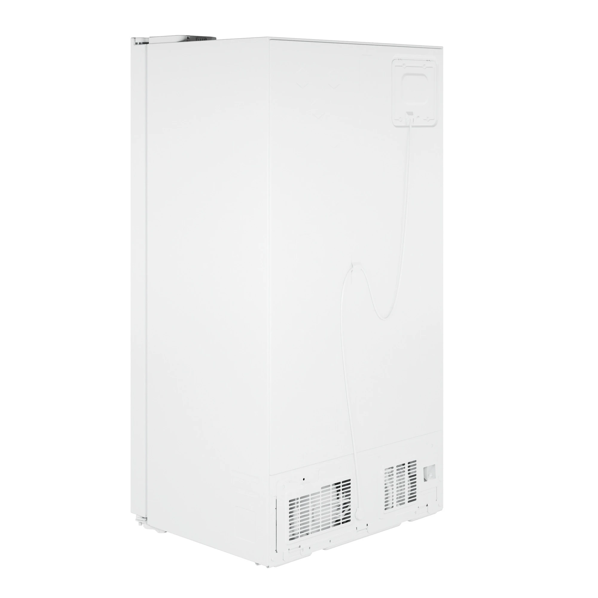23.6 Cu. Ft. Counter-Depth Side-By-Side Refrigerator with Extra Tall Dispenser and In-Door Icemaker GZE24NGYWW