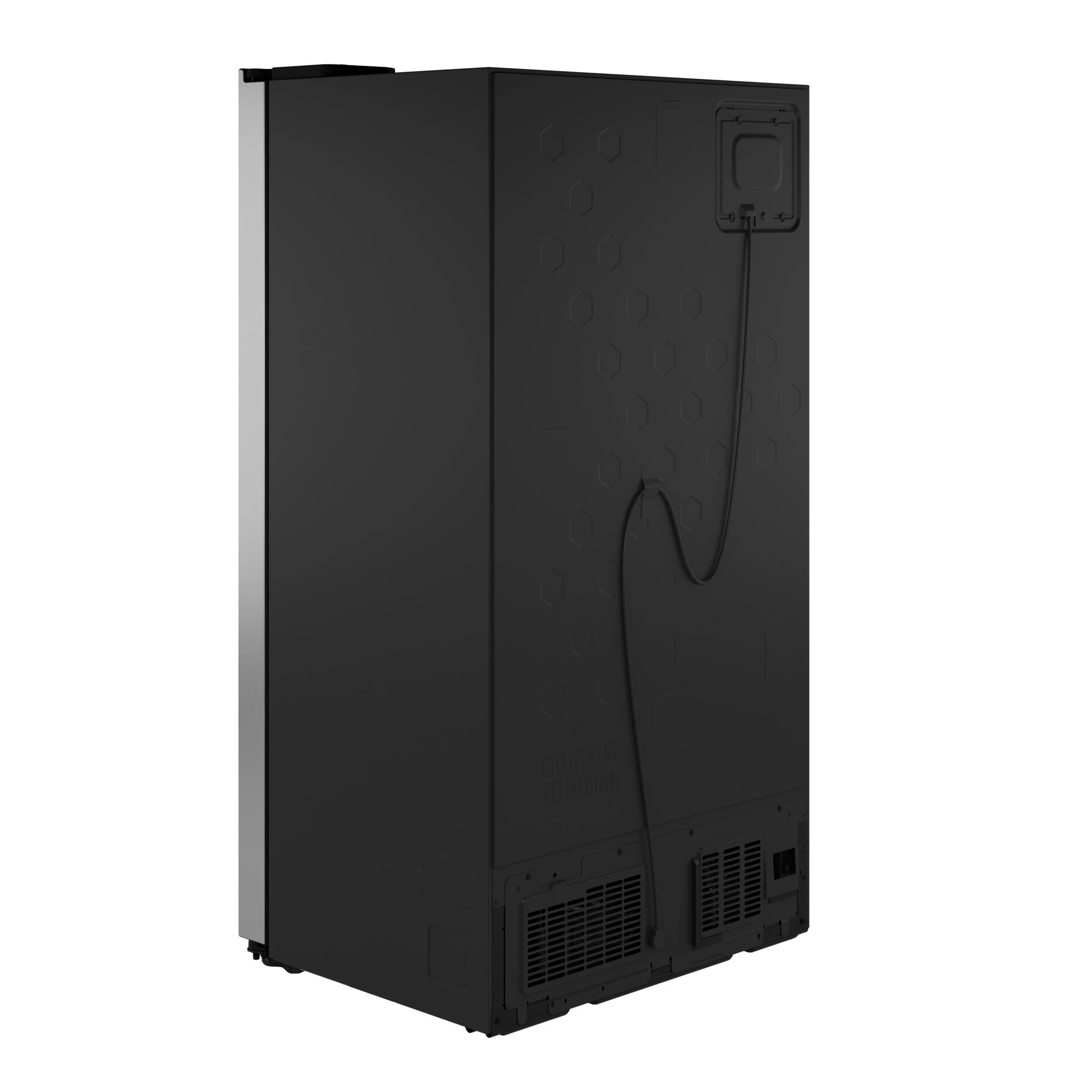 23.6 Cu. Ft. Counter-Depth Side-By-Side Refrigerator with Extra Tall Dispenser and In-Door Icemaker GZE24NYYFS