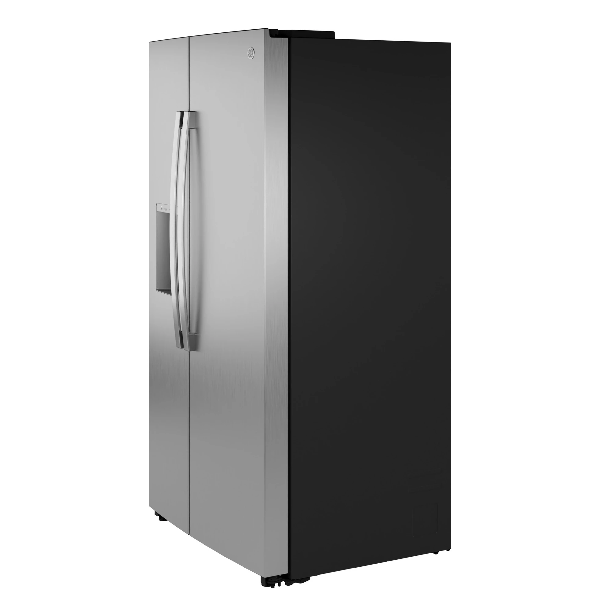 23.6 Cu. Ft. Counter-Depth Side-By-Side Refrigerator with Extra Tall Dispenser and In-Door Icemaker GZE24NYYFS