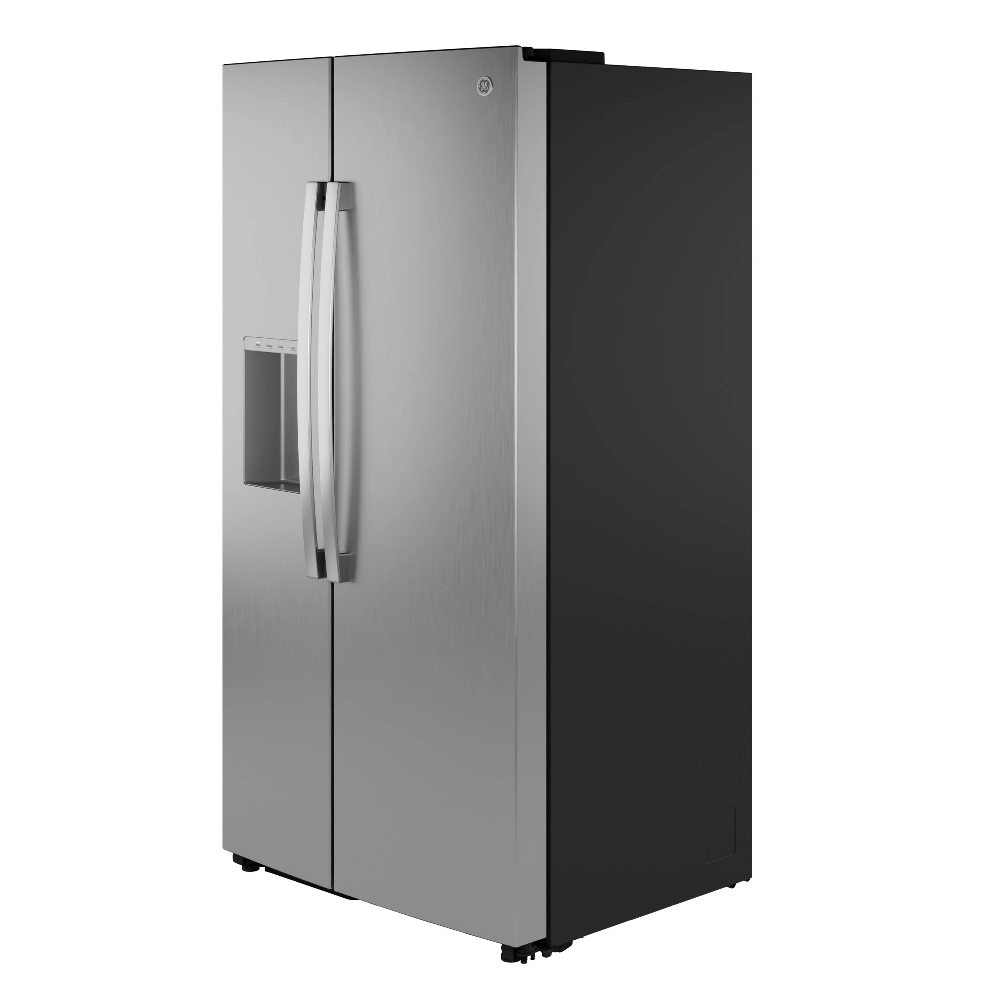 23.6 Cu. Ft. Counter-Depth Side-By-Side Refrigerator with Extra Tall Dispenser and In-Door Icemaker GZE24NYYFS