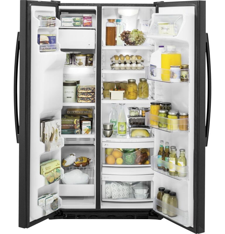 21.9 Cu. Ft. Counter-Depth Side-By-Side Refrigerator view 3