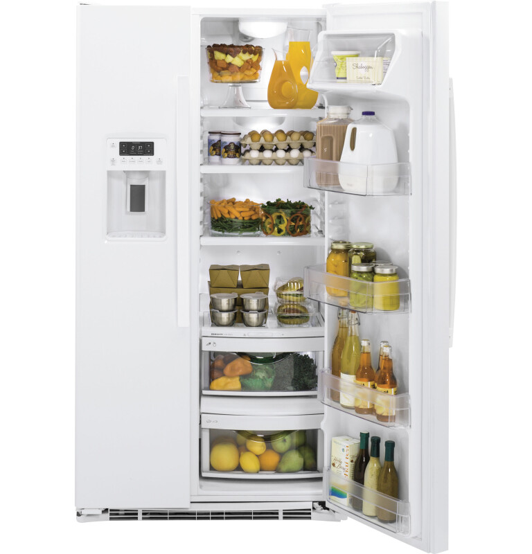 21.9 Cu. Ft. Counter-Depth Side-By-Side Refrigerator view 2
