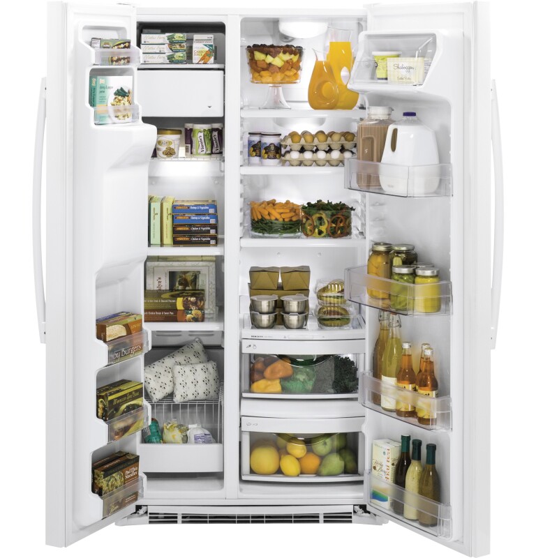 21.9 Cu. Ft. Counter-Depth Side-By-Side Refrigerator view 3