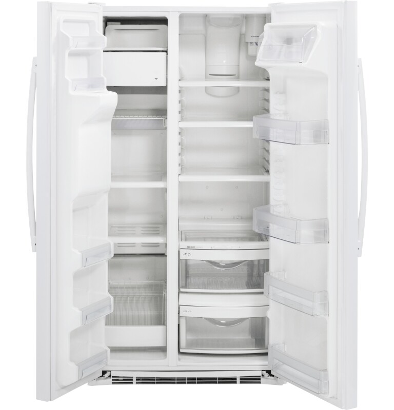 21.9 Cu. Ft. Counter-Depth Side-By-Side Refrigerator view 4